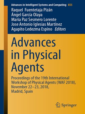 cover image of Advances in Physical Agents